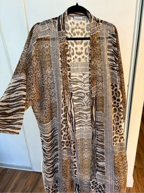 Lulla Collection | Animal Print Swim Coverup